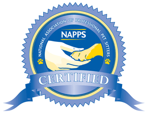 Certified National Association of Professional Pet Sitters